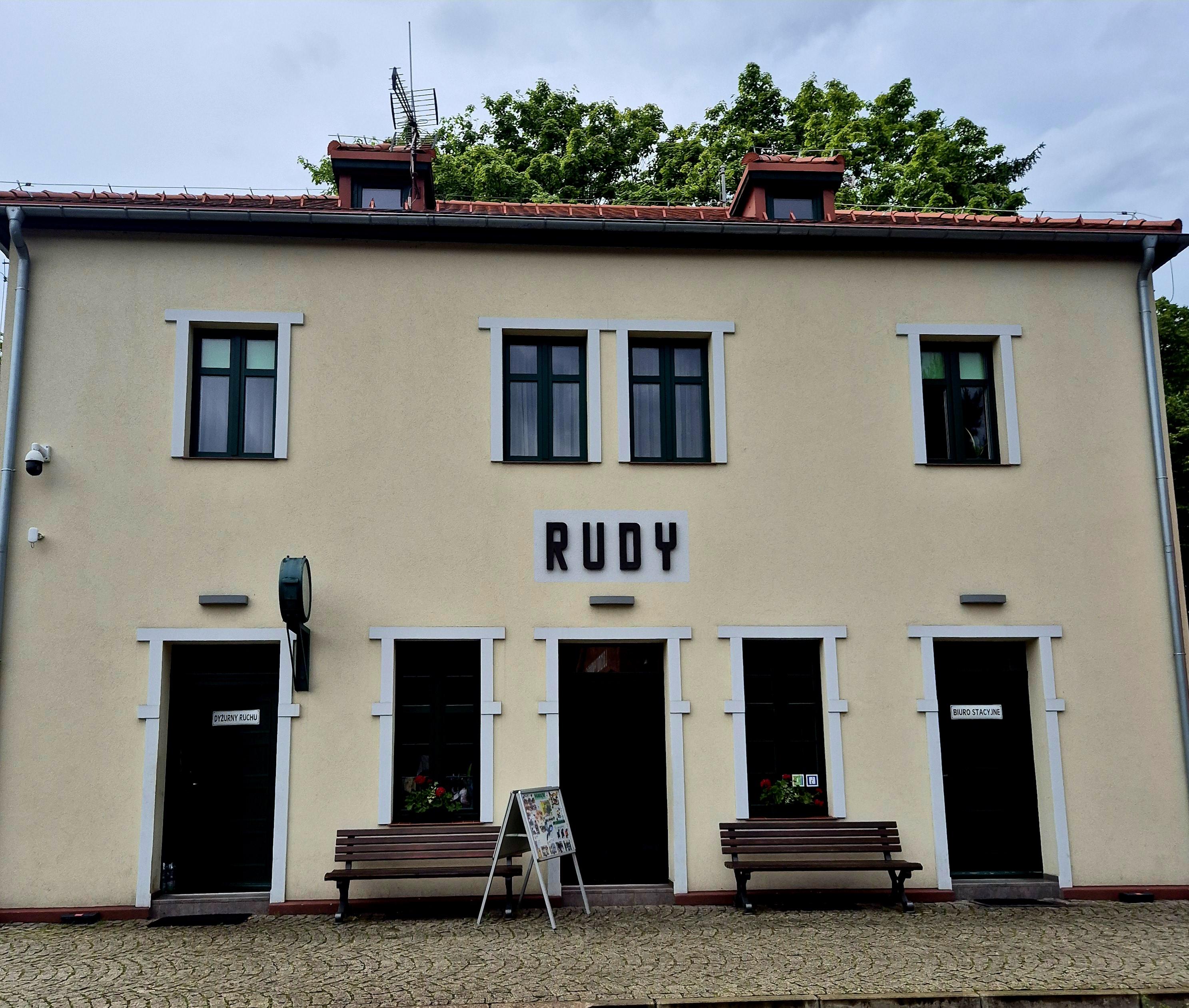 Nádražní budova Rudy